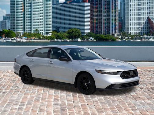 Solar Silver Metallic 2025 Honda Accord