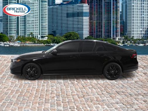 Crystal Black Pearl 2025 Honda Accord