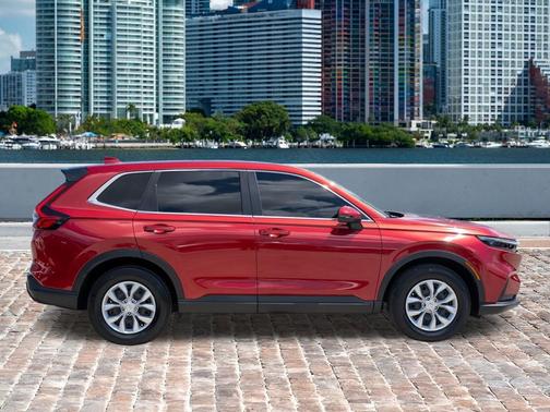 Radiant Red Metallic 2024 Honda CR-V LX AWD