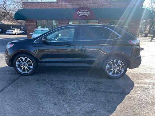 Shadow Black 2018 Ford Edge Titanium