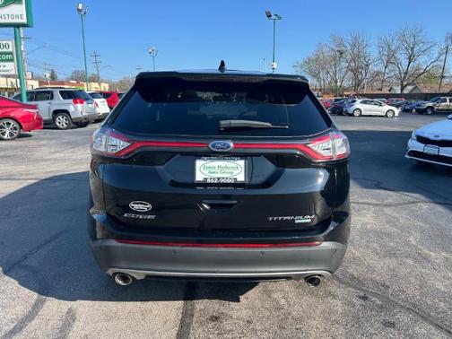 Shadow Black 2018 Ford Edge Titanium