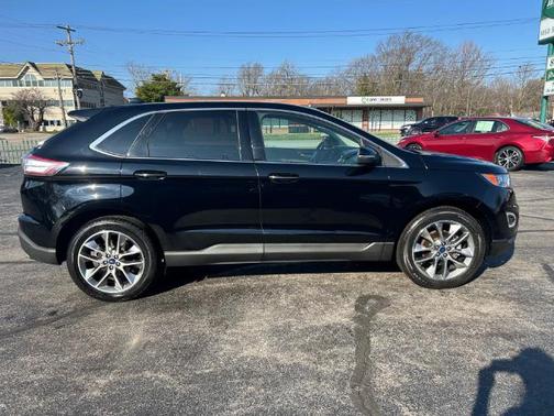 Shadow Black 2018 Ford Edge Titanium