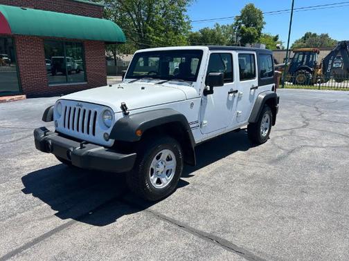 Bright White Clearcoat 2016 Jeep Wrangler Unlimited Sport RHD