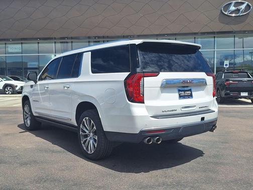 White Frost Tricoat 2021 GMC Yukon XL Denali