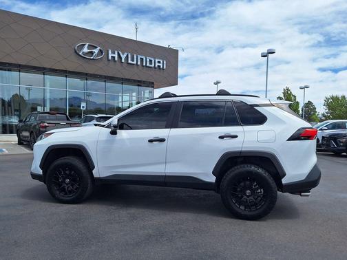 Super White 2019 Toyota RAV4 XLE