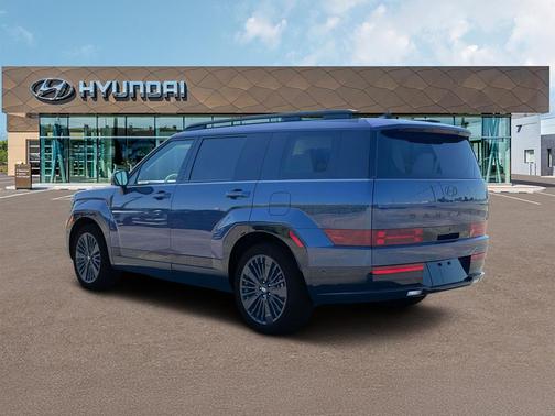 Atlantis Blue 2027 Hyundai SANTA FE HEV Calligraphy