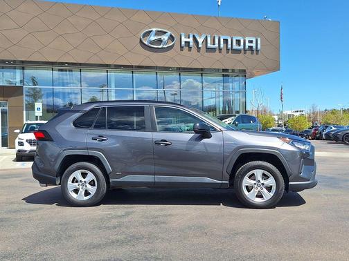 Magnetic Gray Metallic 2021 Toyota RAV4 Hybrid LE