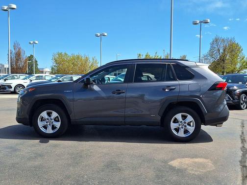 Magnetic Gray Metallic 2021 Toyota RAV4 Hybrid LE