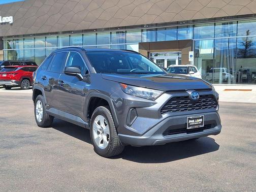 Magnetic Gray Metallic 2021 Toyota RAV4 Hybrid LE