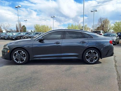 Gravity Gray 2021 Kia K5 EX