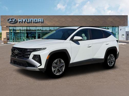 Creamy White Pearl 2026 Hyundai TUCSON Hybrid SEL