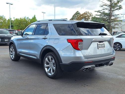 Silver Metallic 2020 Ford Explorer Platinum
