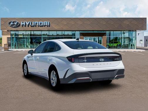 Serenity White 2026 Hyundai SONATA SE