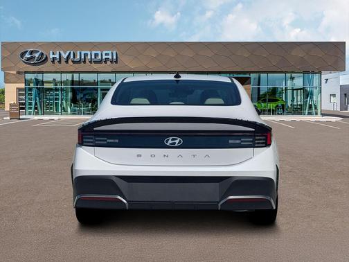 Serenity White 2026 Hyundai SONATA SE