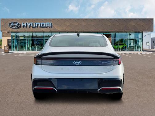 Serenity White 2026 Hyundai SONATA SEL