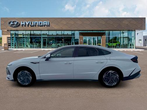 Serenity White 2026 Hyundai SONATA SEL
