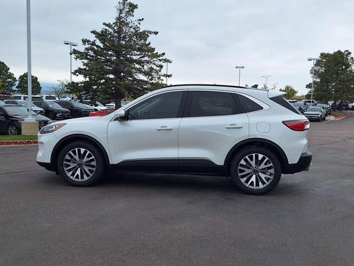 White Metallic 2020 Ford Escape Titanium