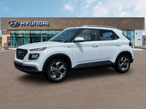 Lunar White 2025 Hyundai VENUE SEL