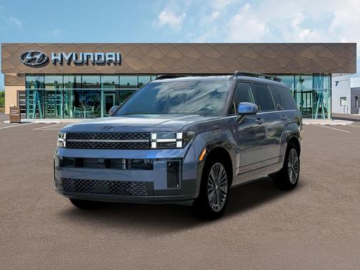 Atlantis Blue 2026 Hyundai SANTA FE HEV Calligraphy