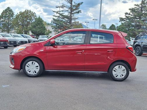Red 2021 Mitsubishi Mirage LE