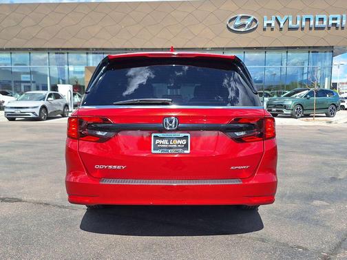 Red 2024 Honda Odyssey Sport