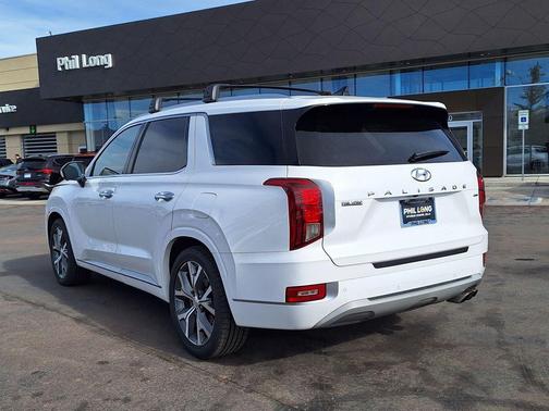 Hyper White 2021 Hyundai PALISADE Limited
