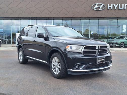 Brilliant Black Crystal Pearlcoat 2014 Dodge Durango SXT