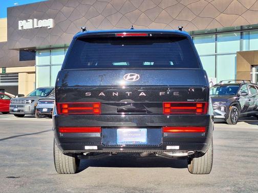 Phantom Black 2025 Hyundai SANTA FE HEV Calligraphy