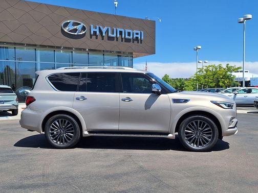 Champagne Quartz 2022 INFINITI QX80 SENSORY AWD