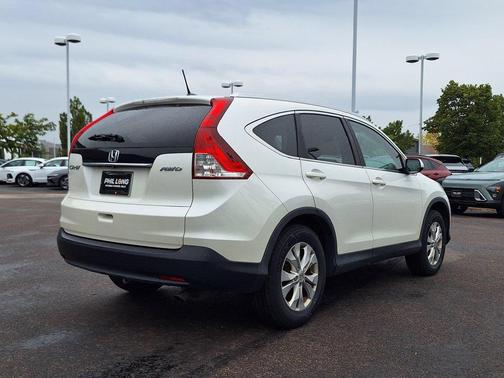 White 2014 Honda CR-V EX-L