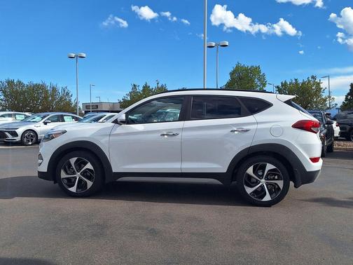 Dazzling White 2018 Hyundai TUCSON Limited