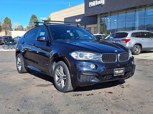 Carbon Black Metallic 2018 BMW X6 xDrive35i