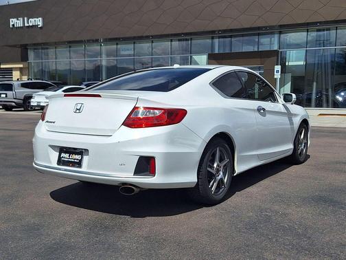 White 2015 Honda Accord EX-L