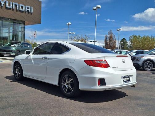 White 2015 Honda Accord EX-L