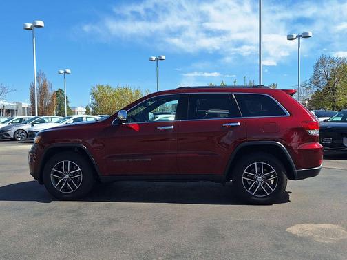 Velvet Red Pearlcoat 2021 Jeep Grand Cherokee Limited