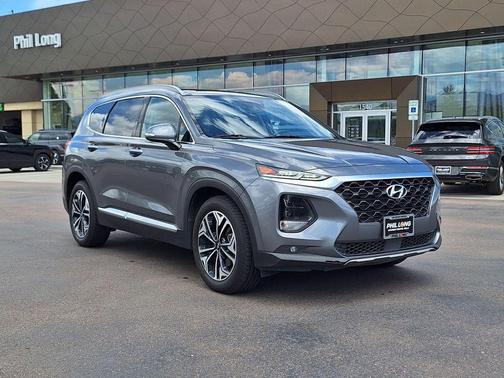 Machine Gray 2019 Hyundai SANTA FE Ultimate 2.0T