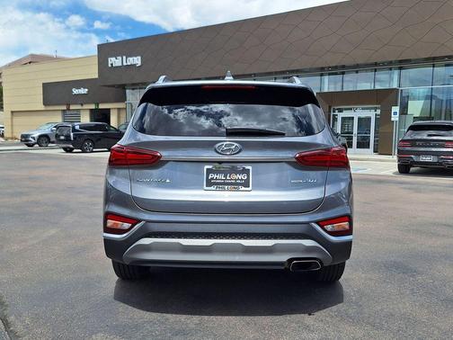 Machine Gray 2019 Hyundai SANTA FE Ultimate 2.0T