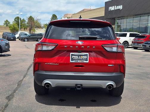 Red Metallic 2020 Ford Escape Titanium