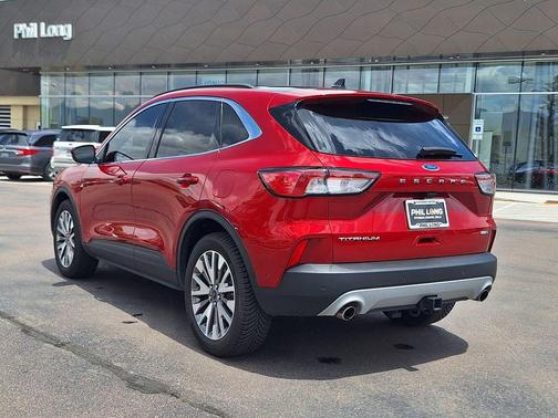 Red Metallic 2020 Ford Escape Titanium
