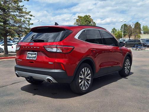 Red Metallic 2020 Ford Escape Titanium