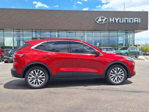Red Metallic 2020 Ford Escape Titanium