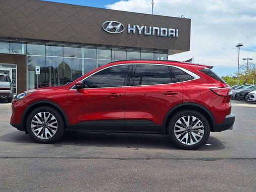 Red Metallic 2020 Ford Escape Titanium