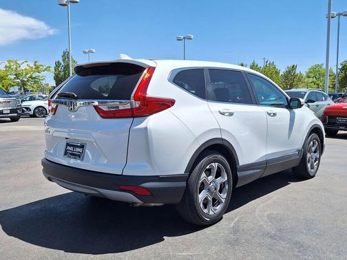 White 2019 Honda CR-V EX