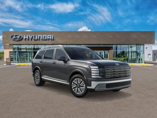 Ecotronic Gray Pearl 2026 Hyundai Palisade Hybrid SEL Premium 7P