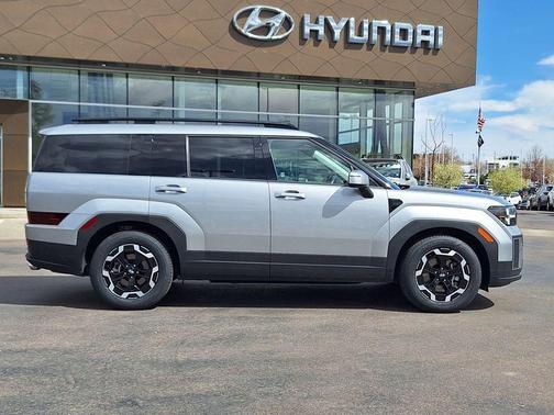 Shimmering Silver Pearl 2025 Hyundai SANTA FE SEL 2.4