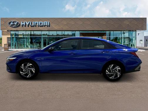 Intense Blue 2025 Hyundai ELANTRA Sport