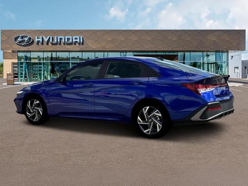 Intense Blue 2025 Hyundai ELANTRA Sport