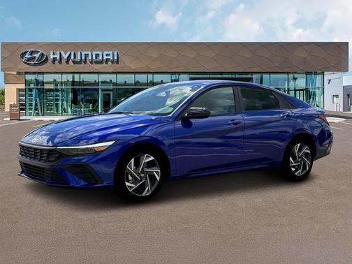 Intense Blue 2025 Hyundai ELANTRA Sport