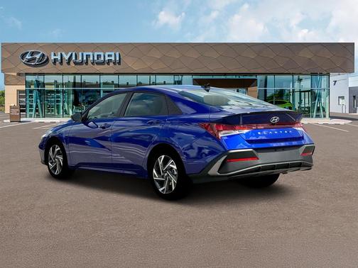 Intense Blue 2025 Hyundai ELANTRA Sport
