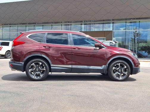 Maroon 2018 Honda CR-V Touring